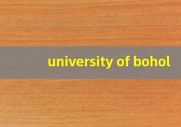 university of bohol